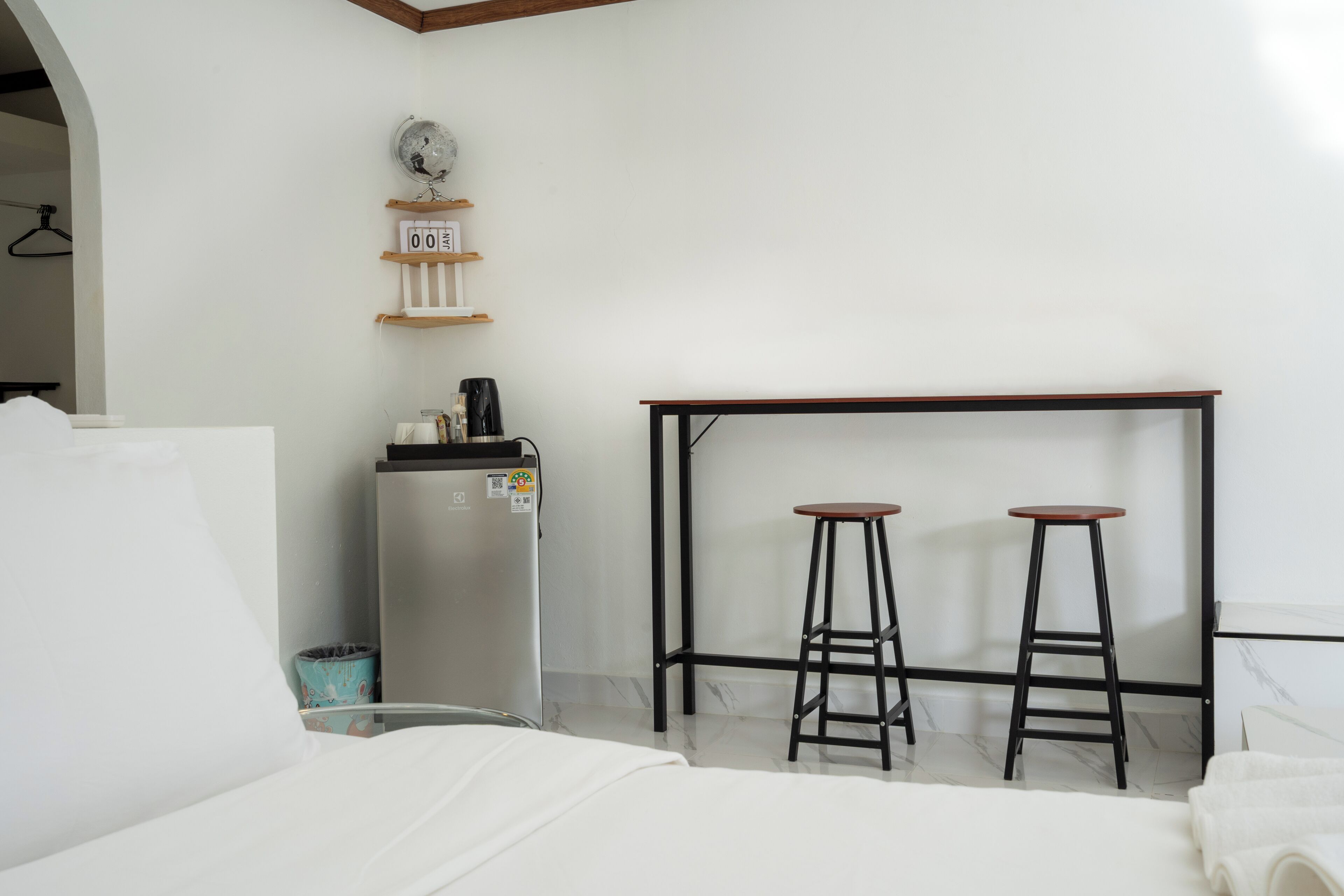 1 室のベッドルーム、アイロン / アイロン台、WiFi、ベッドシーツ