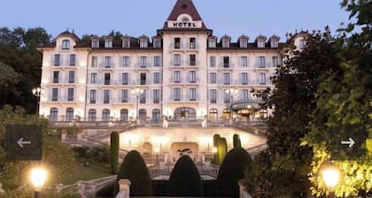 Chalet vue lac d'Annecy Ă Menthon St Bernard prĂšs lac & village garage+2parkings