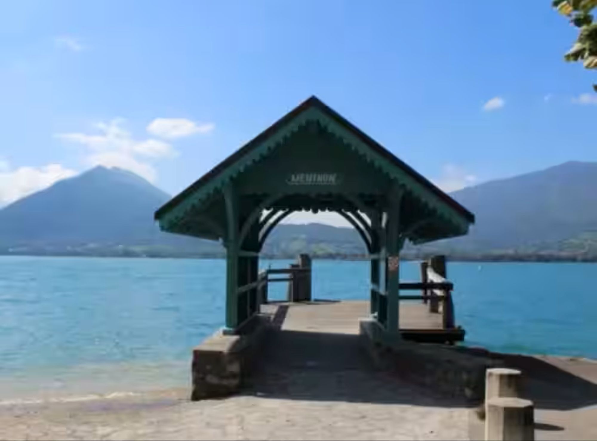 L'embarcadère de Menthon
