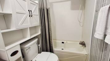 Hair dryer, towels