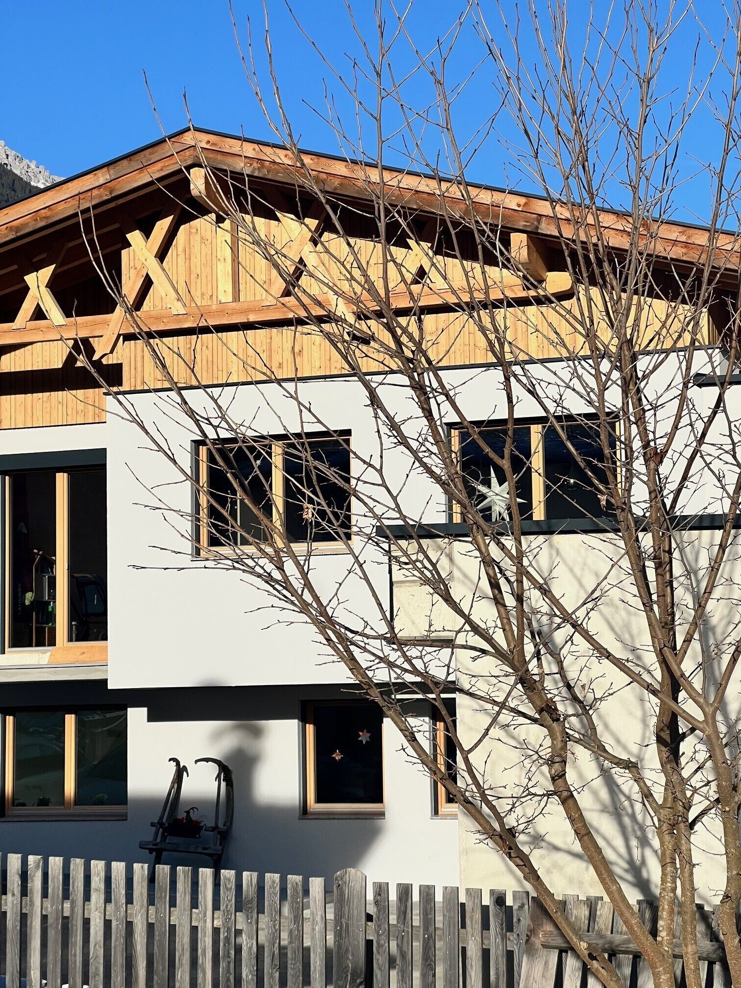 Fassade der Unterkunft