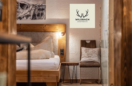 Fachada del alojamiento. Wildbach Apartments Stubai