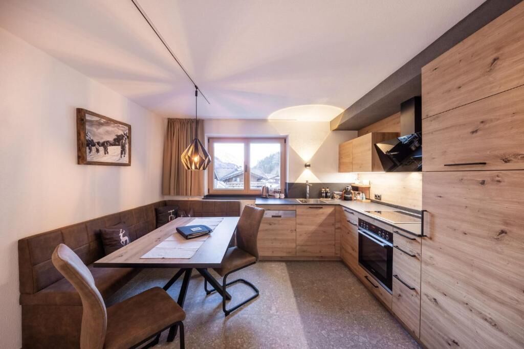 Deluxe-Apartment, Bergblick | Eigene Küche