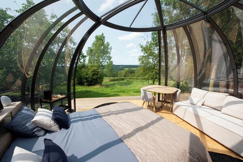 Night in a bubble - unusual - Swedish bath