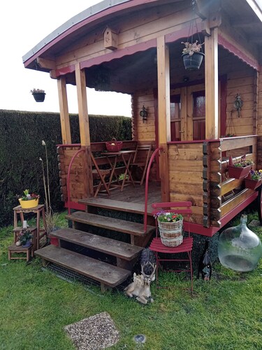 Roulotte La passe pierre En baie de Somme