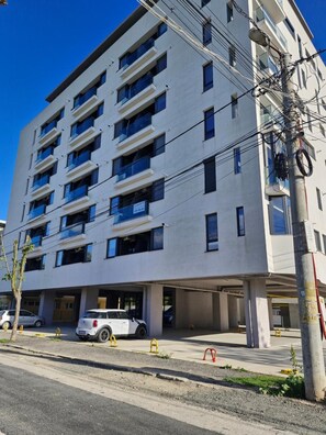 Façade de l’hébergement