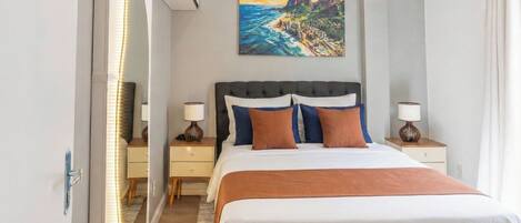 2 chambres, fer et planche Ă repasser, accĂšs au Wi-Fi (inclus)