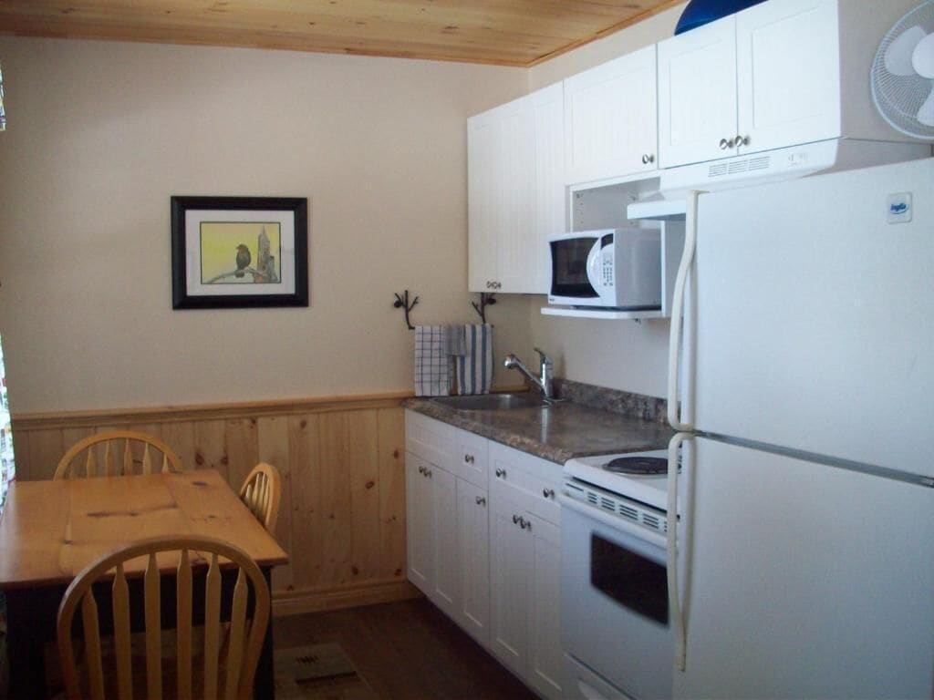 Family Cottage, Lake View | Private kitchen