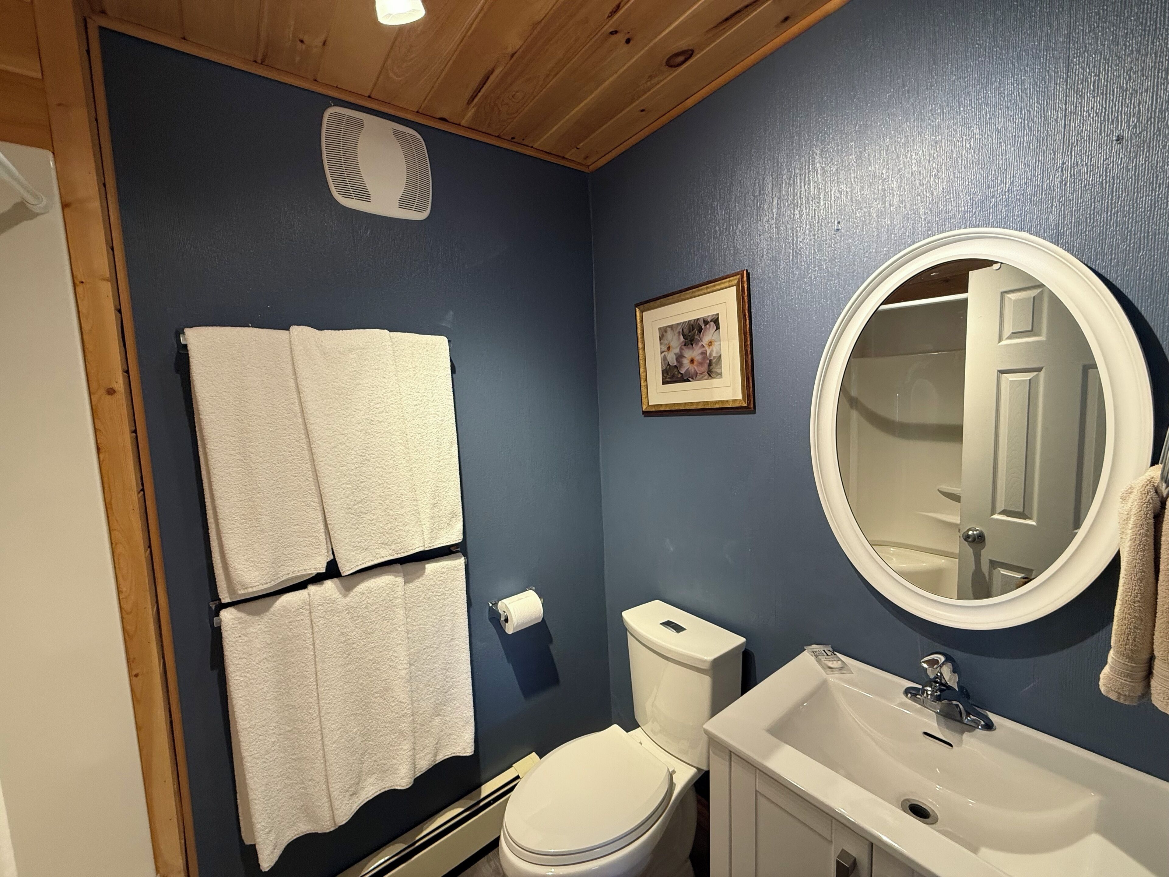 Grand Cottage, Lake View | Bathroom | Free toiletries, hair dryer, towels, soap