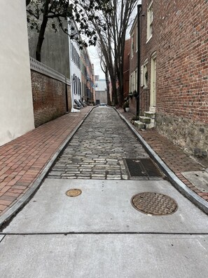 Property grounds - Philadelphia 2BR Townhome on historic cobblestone street avail for month of June (Philadelphia)