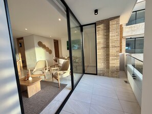 Luxury Apartment, Hill View | Terrace/patio