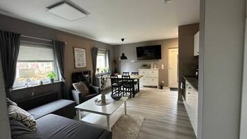 Apartment, Gartenblick