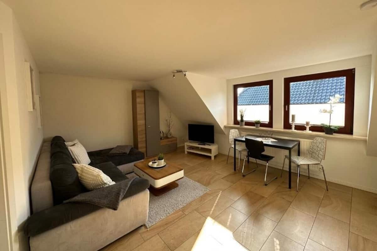 Apartment, Gartenblick