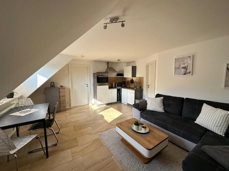 Apartment, Garden View | Living area. Ferienwohnungen Stilschön by corents