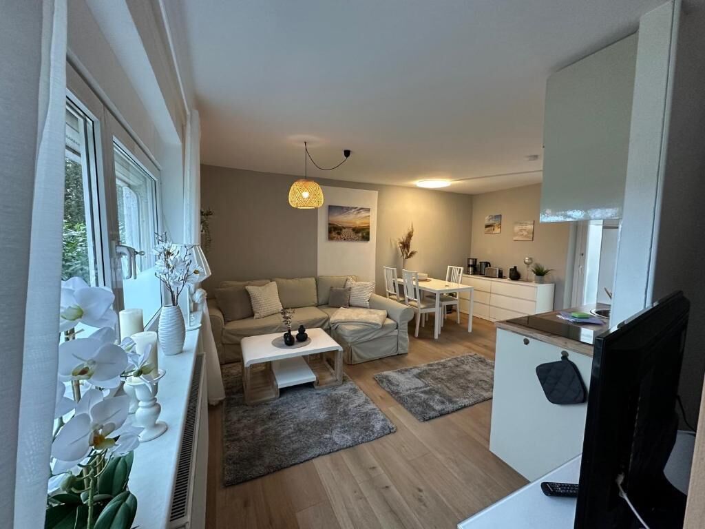 Apartment, Gartenblick