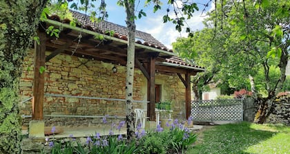 Charming gîte with large swimming pool in the Lot department