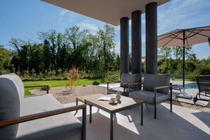 Villa | Terrace/patio - Villa Kalea With Pool (Labin)