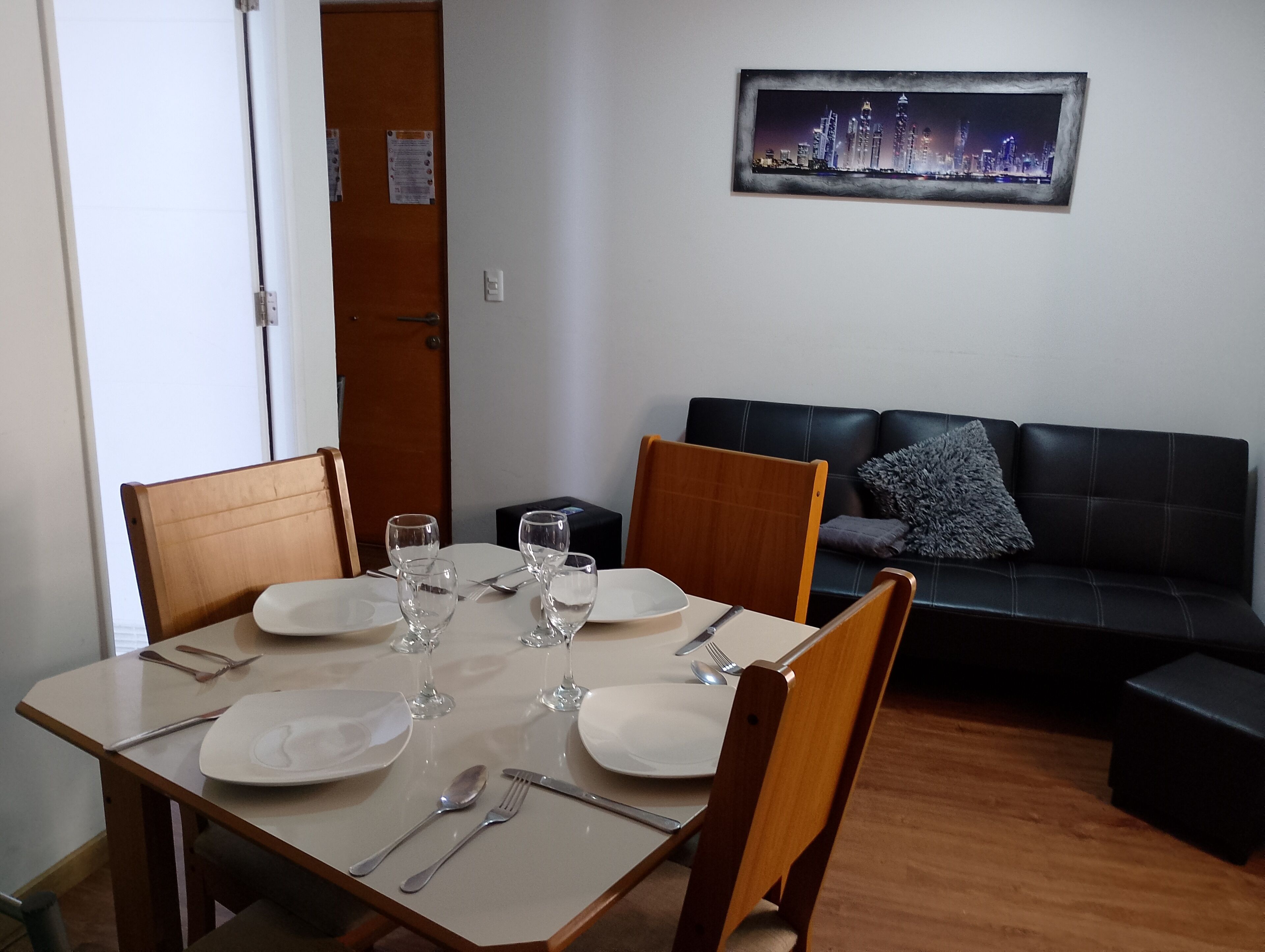 Lägenhet Classic - balkong - utsikt mot staden