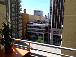 Lägenhet Classic - balkong - utsikt mot trädgården