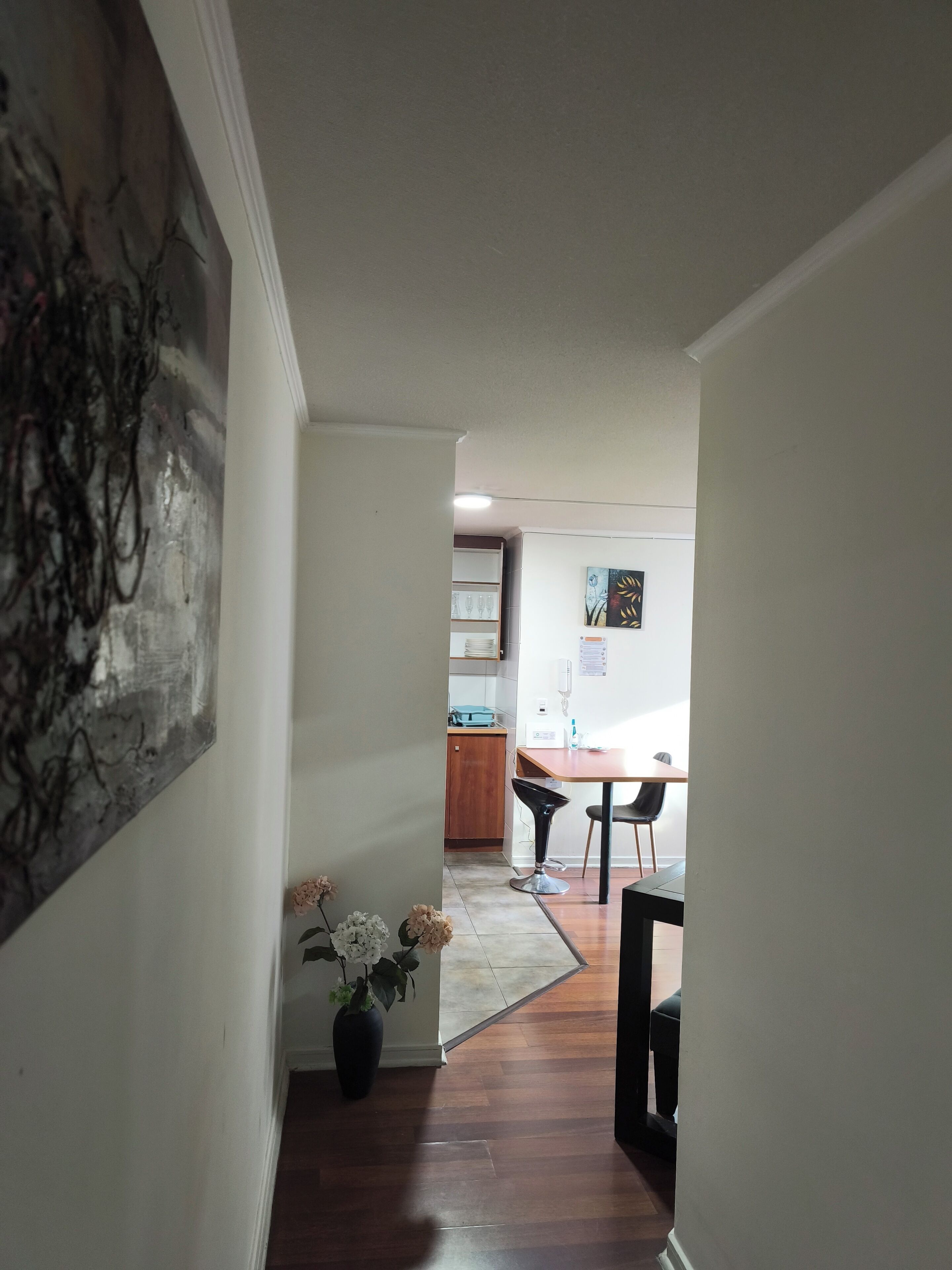 Standard-Apartment, Blick auf den Innenhof