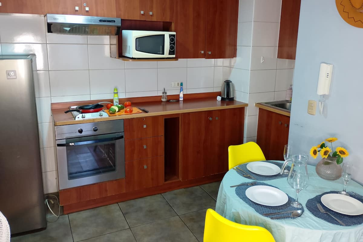 Standard Apartment, Courtyard View | Private kitchen