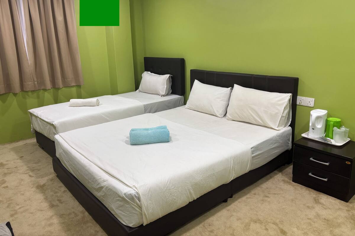 Deluxe trippelrum | Gratis wi-fi och sängkläder