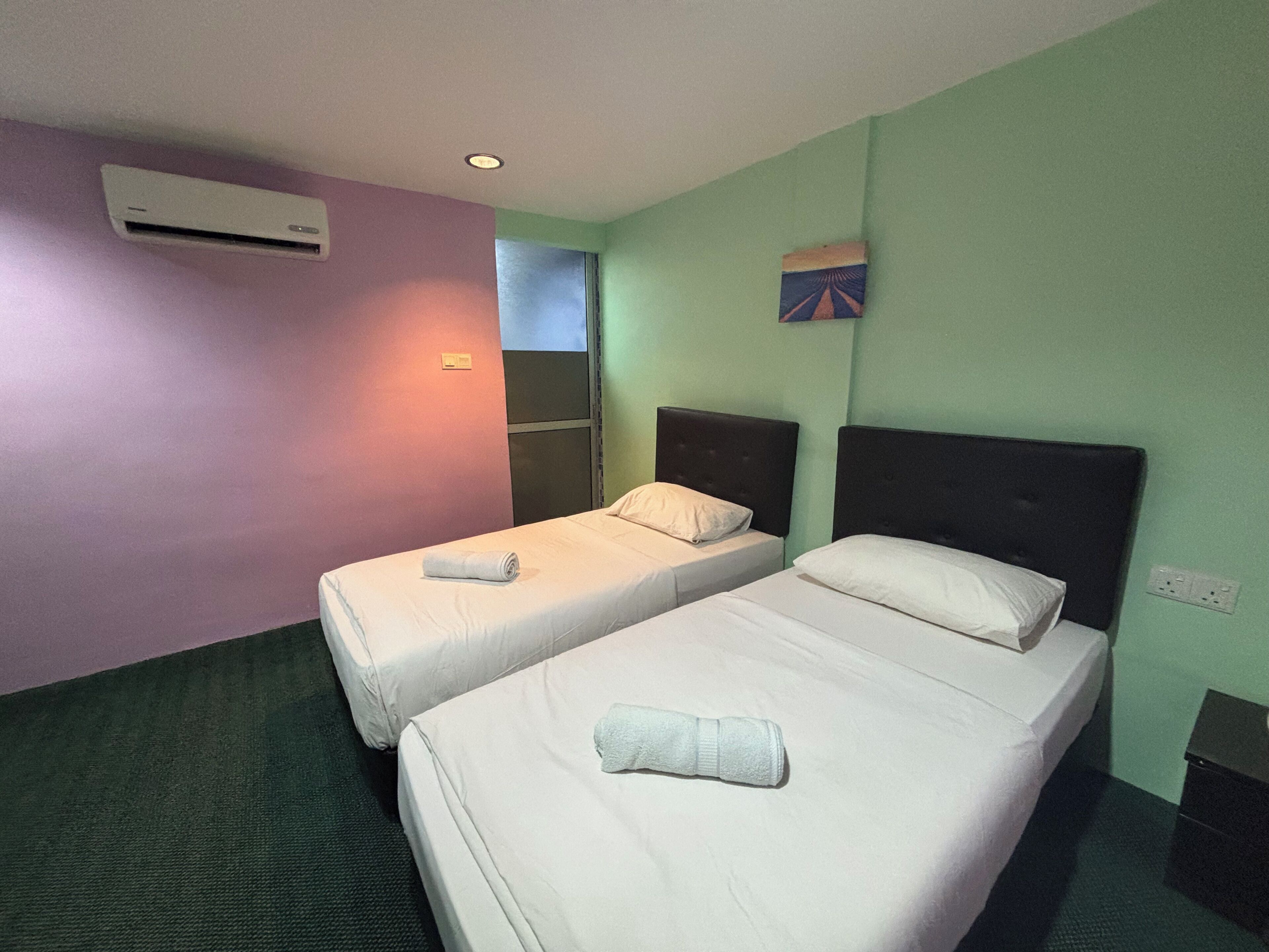 Tvåbäddsrum Deluxe | Gratis wi-fi och sängkläder