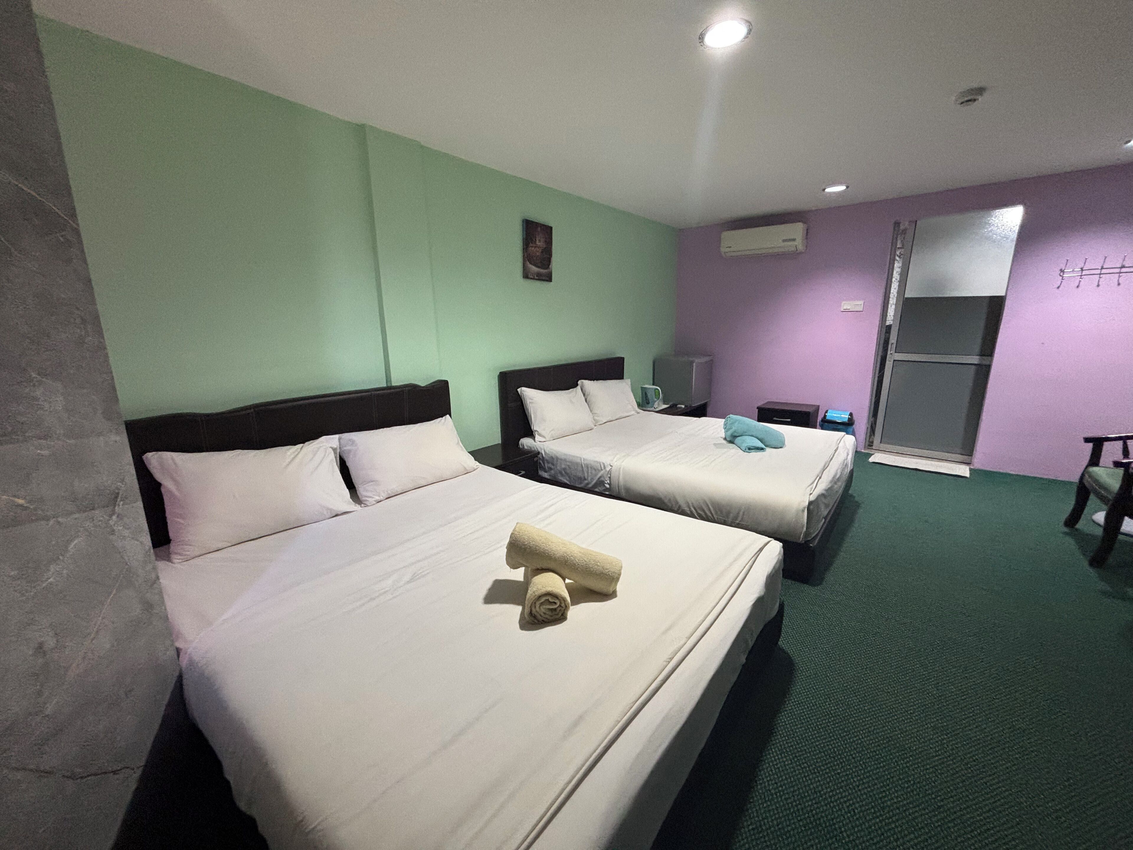 Studiosvit för familj | Gratis wi-fi och sängkläder