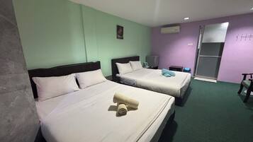 Free WiFi, bed sheets