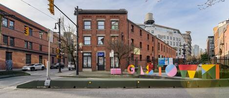 Facciata della struttura