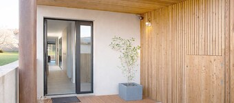 Au Tempo Beaujolais, an architect-designed house in the heart of a wine-growing region