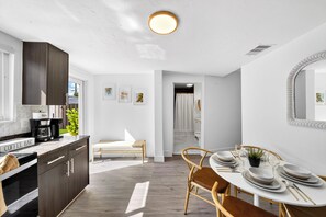 Fridge, microwave, oven, stovetop - Casa Tulum Sol | Boho Pool Retreat Near Beach (Dania Beach)