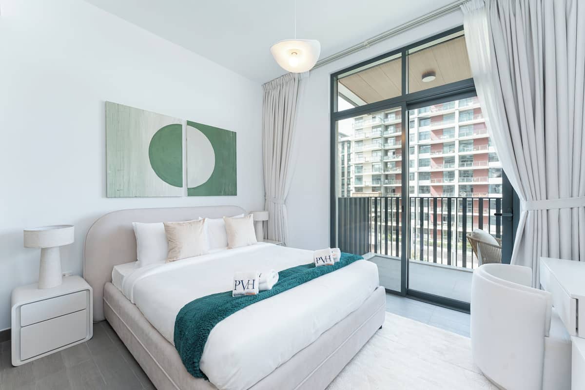 Appartement Luxe, 1 très grand lit, vue parc