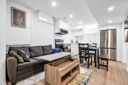 Newly Renovated 2BR Basement Suite | Private Entry