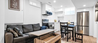 Newly Renovated 2BR Basement Suite | Private Entry