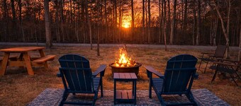 Luxury Glamping RV Sleeps 4 Hot Tub All Resort Amenities Near Lake Claiborne