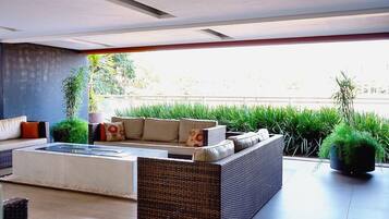 Overnatningsstedets område