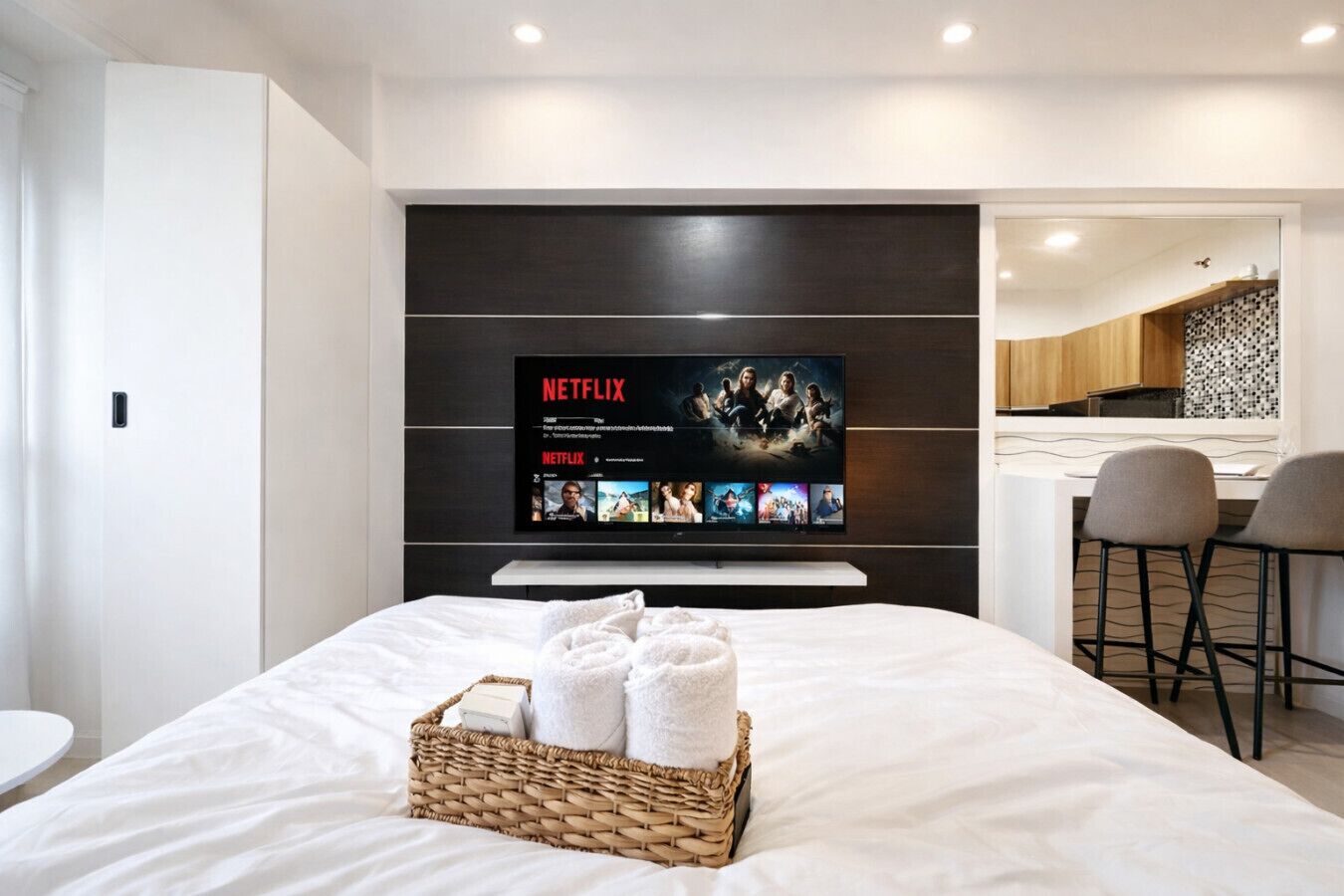 1 Schlafzimmer, Bügeleisen/Bügelbrett, WLAN, Bettwäsche