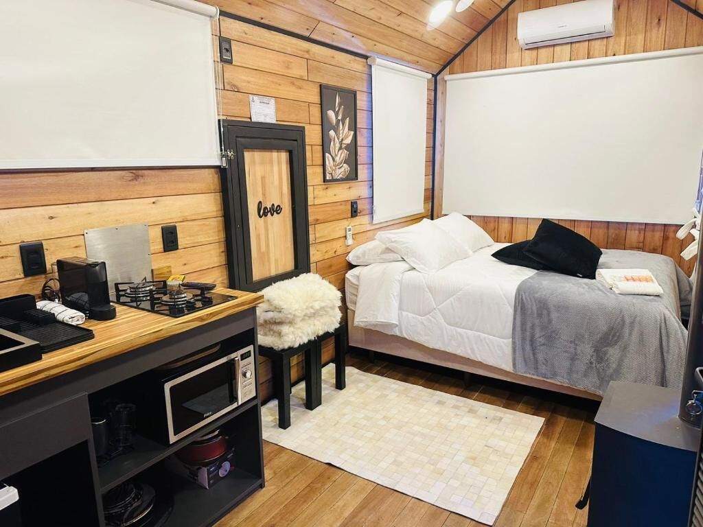 샬레, 발코니, 정원 전망