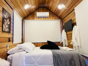 Chalet, balcon, vue sur le jardin | Accès au Wi-Fi (inclus)