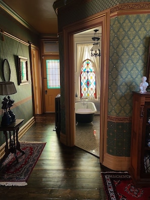 Towels, soap, toilet paper