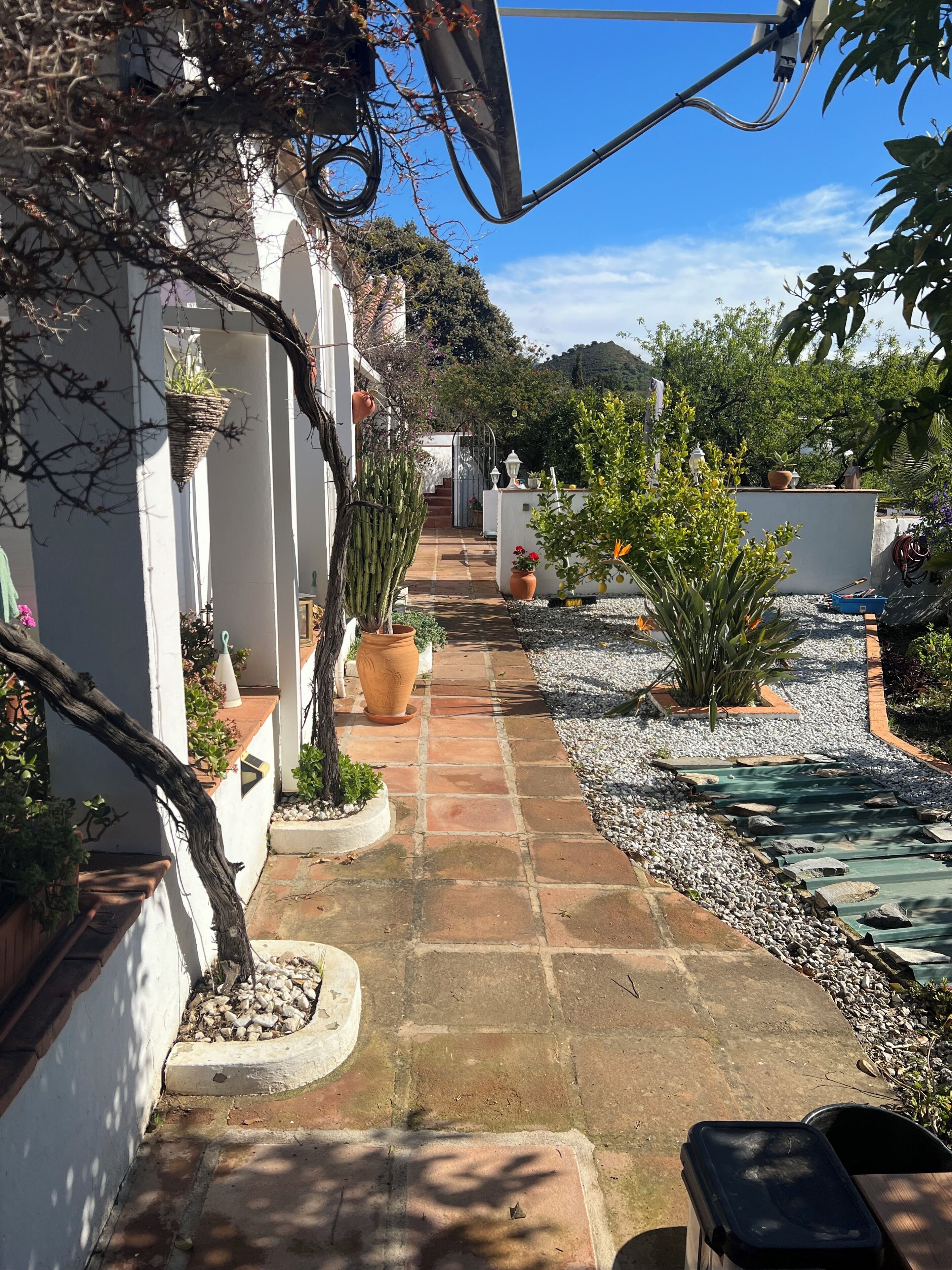 Comfort Double Room, Private Bathroom, Hill View | Property grounds