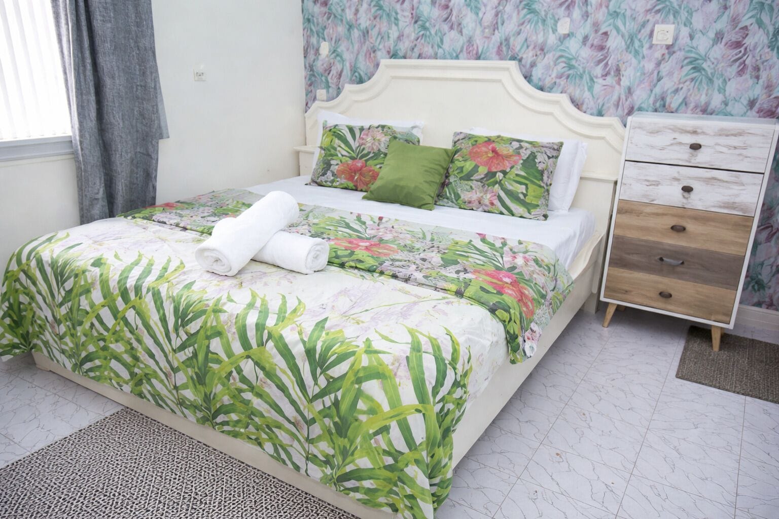 1 غرفة نوم وواي فاي مجانًا وملاءات أسرّة