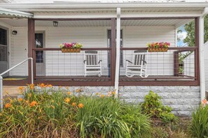 Exterior detail - Restored Family Homestead, A Cozy Bristol Retreat (Bristol)