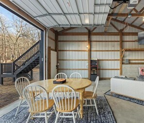 Dining - 5BR Lakefront Home w/ Private Dock & Hot Tub (Sunrise Beach)