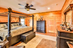 6 bedrooms, iron/ironing board, travel cot, free WiFi