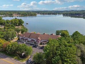 Exterior - Jane`s View of the Beach, a waterfront condo (Wisconsin Dells)
