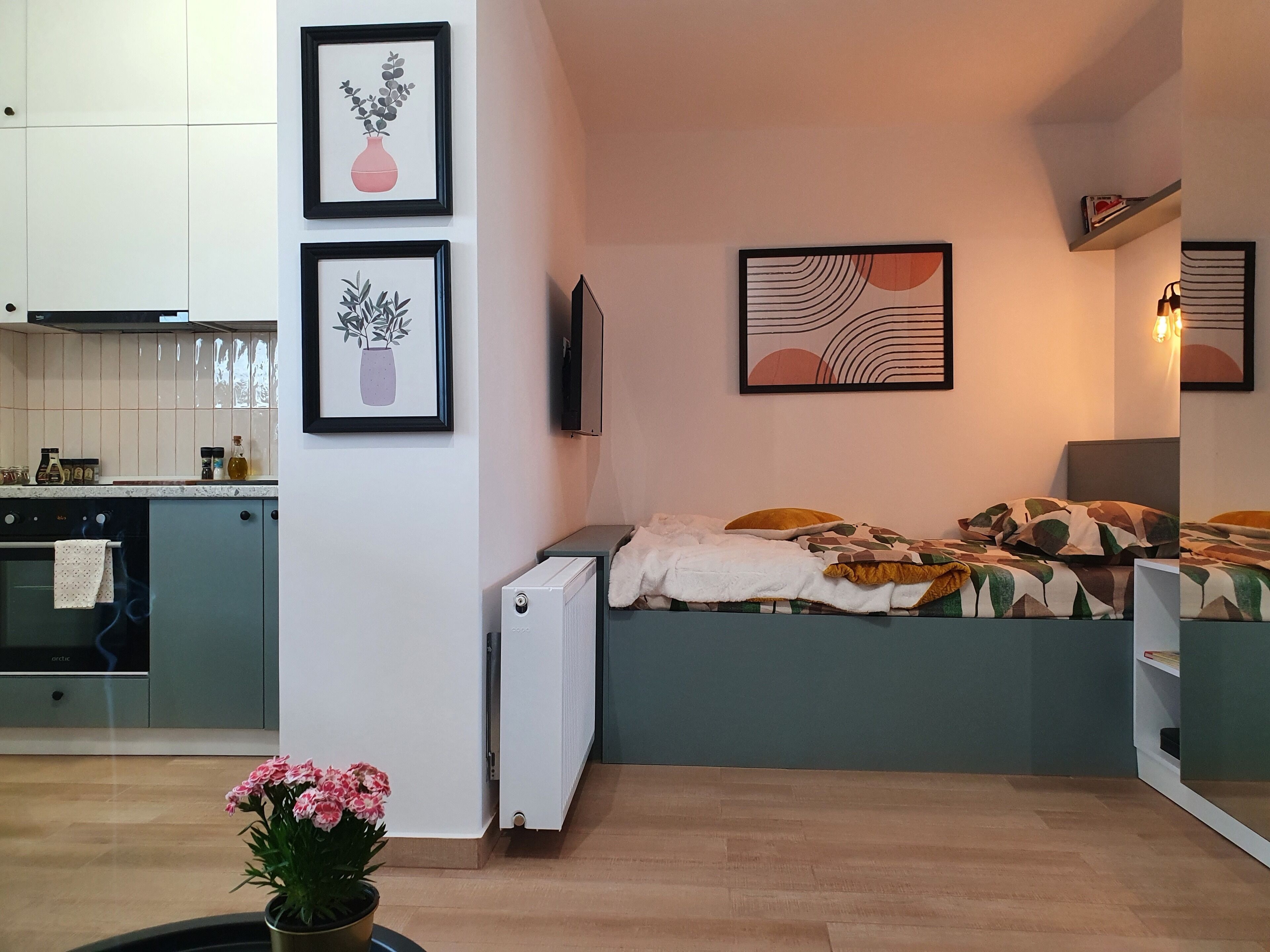 1 soverom, strykejern/-brett, wi-fi og sengetøy