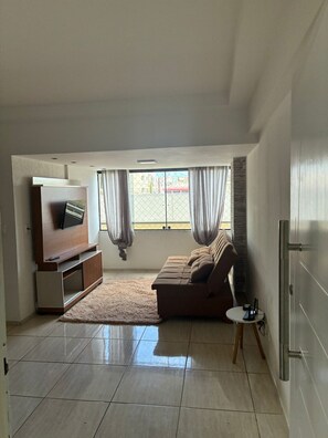 Living area - Entire 3-bedroom apartment in Olinda - PE (Olinda)