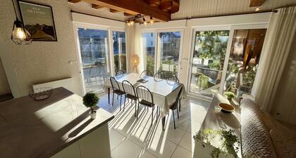 Luminous Escape by the Peak Path